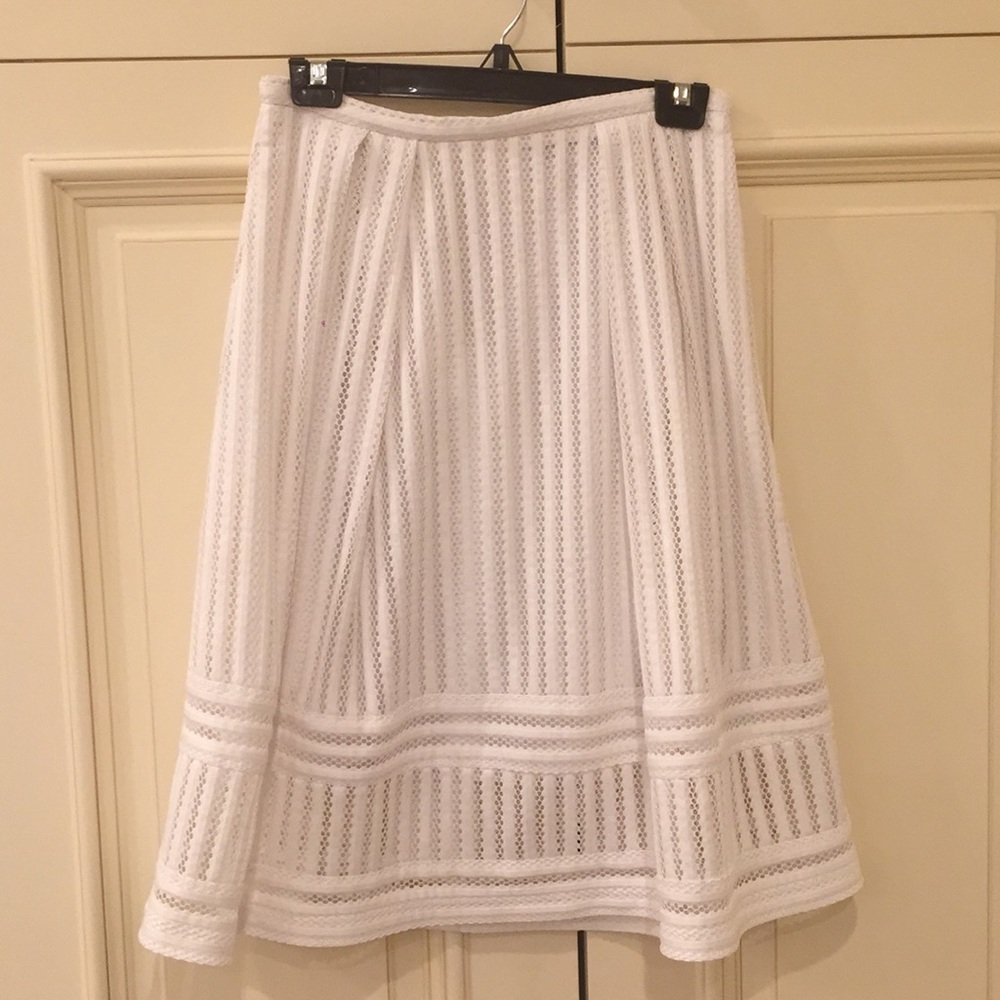 H&M white lace midi skirt - Picture 2 of 4